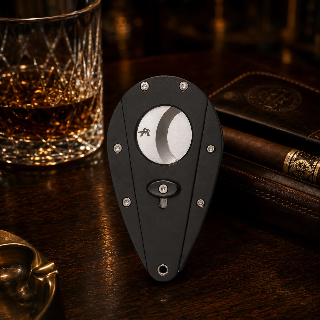 XIKAR cigar cutter presented with premium cigar accessories